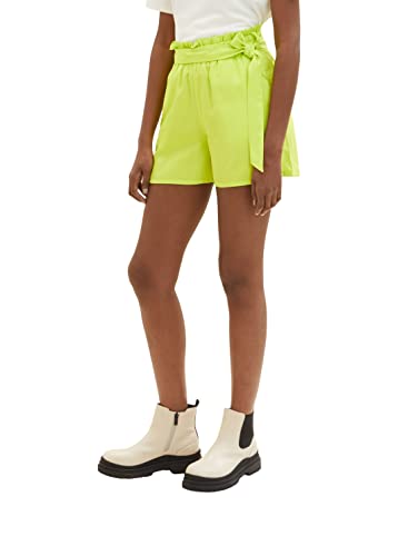 TOM TAILOR Denim Damen Relaxed Fit Paperbag Shorts TOM TAILOR Denim Damen Relaxed Fit Paperbag Shorts von TOM TAILOR Denim