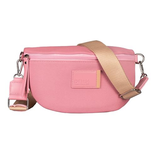 TOM TAILOR Denim Rosie Canvas Damen Gürteltasche Bauchtasche Klein Rosa von TOM TAILOR Denim