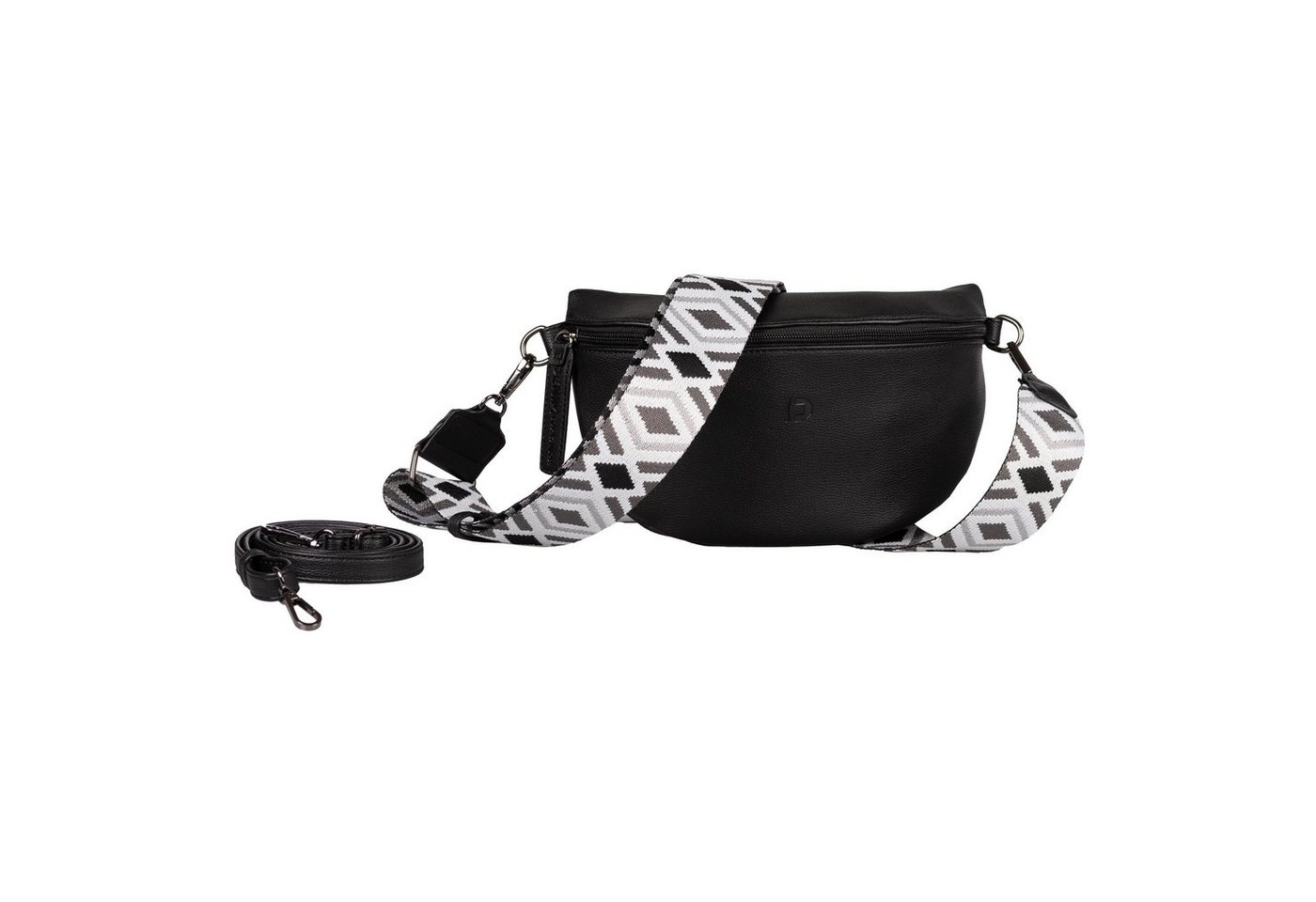 TOM TAILOR Denim Gürteltasche Mena, Moderne Gürteltasche mit farbenfrohen Schulterriemen von TOM TAILOR Denim