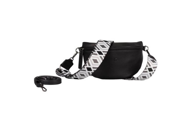 TOM TAILOR Denim Gürteltasche Mena, Moderne Gürteltasche mit farbenfrohen Schulterriemen von TOM TAILOR Denim