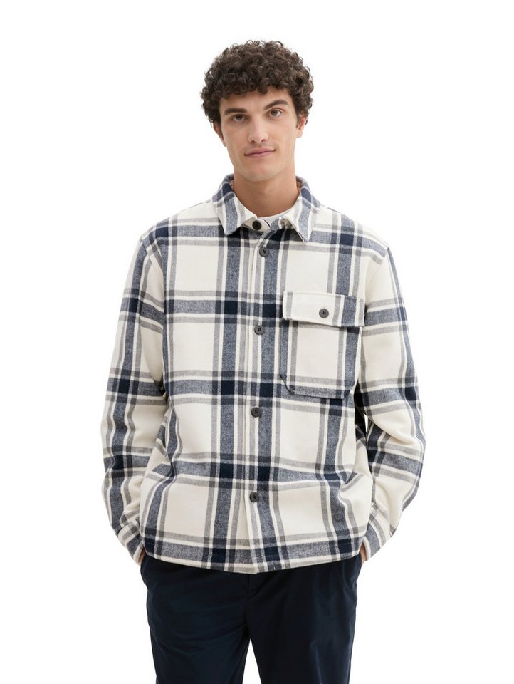 TOM TAILOR Denim Hemdjacke mit Karo-Muster von TOM TAILOR Denim