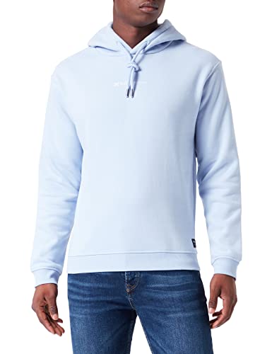 TOM TAILOR Denim Herren Hoodie Sweatshirt mit kleinem Logo-Print von TOM TAILOR Denim