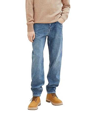 TOM TAILOR Denim Herren 1037647 Loose Fit Jeans, 10286-vintage Stone wash Denim, 29/30 von TOM TAILOR Denim