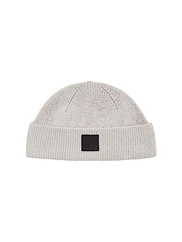 TOM TAILOR Denim Herren 1038506 Beanie Fisherman Mütze, 32253-basic Light Grey, OneSize von TOM TAILOR Denim