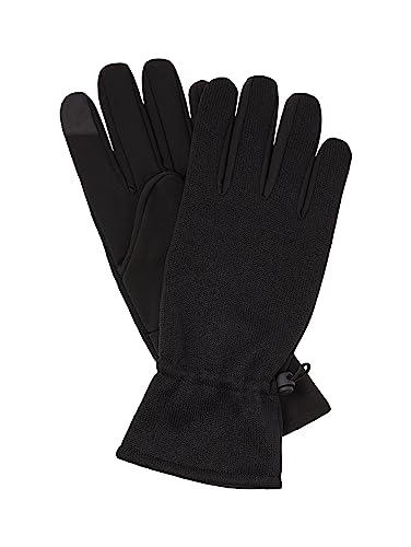 TOM TAILOR Denim Herren 1038534 Handschuhe mit funktionalen Fingerspitzen, 29999-Black, OneSize von TOM TAILOR Denim