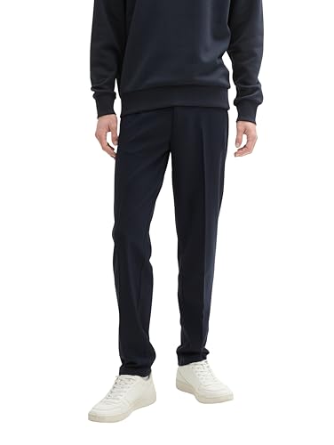 TOM TAILOR Denim Herren 1042561 Regular Tapered Fit Hose Joggerstyle, 10668-Sky Captain Blue, 36-41 von TOM TAILOR Denim