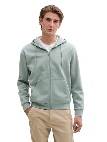 Tom Tailor Shirt mit Blumenmuster, Navy Paper Cut Design, L von TOM TAILOR Denim