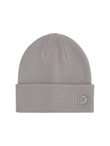TOM TAILOR Denim Herren Basic Beanie Mütze mit Logo, 10921 - Explicit Grey, OneSize von TOM TAILOR Denim