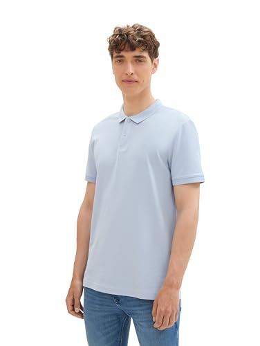 TOM TAILOR Denim Herren Basic Piqué Poloshirt , Kentucky Blue, XXL TOM TAILOR Denim Herren Basic Piqué Poloshirt , Kentucky Blue, XXL von TOM TAILOR Denim