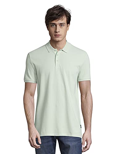 TOM TAILOR Denim Herren Basic Poloshirt 1024106, 25132 - Smooth Green, S TOM TAILOR Denim Herren Basic Poloshirt 1024106, 25132 - Smooth Green, S von TOM TAILOR Denim