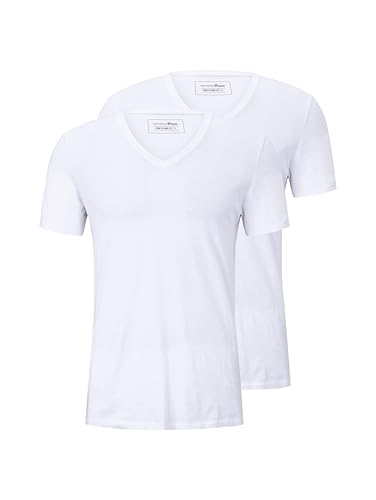 TOM TAILOR Denim Herren Basic T-Shirt im Doppelpack von TOM TAILOR Denim
