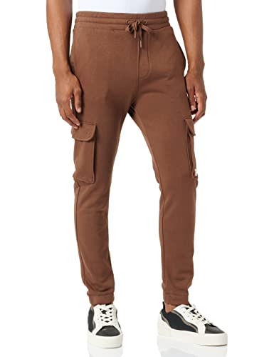 TOM TAILOR Denim Herren Cargo Jogginghose 1032791, 15037 - Light Wood Brown, M von TOM TAILOR Denim