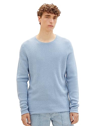 TOM TAILOR Denim Herren Crewneck Strickpullover von TOM TAILOR Denim