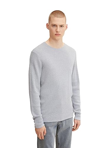 TOM TAILOR Denim Herren Crewneck Strickpullover von TOM TAILOR Denim