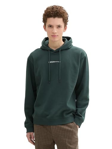TOM TAILOR Denim Herren Hoodie Sweatshirt mit Logo-Print von TOM TAILOR Denim