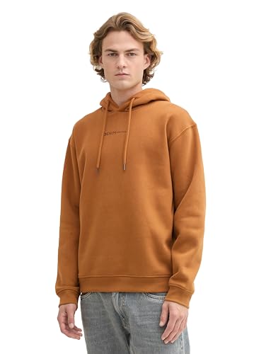 TOM TAILOR Denim Herren Hoodie Sweatshirt mit Logo-Print von TOM TAILOR Denim