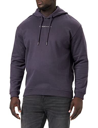 TOM TAILOR Denim Herren Hoodie Sweatshirt mit kleinem Logo-Print von TOM TAILOR Denim