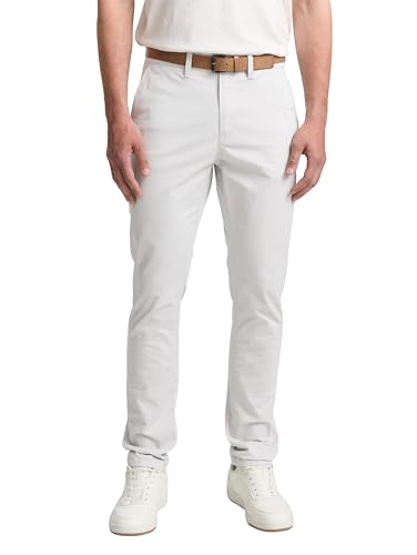 TOM TAILOR Denim Herren 1027694 Slim Chino Hose, 15277-Chalk Grey, 31W / 34L TOM TAILOR Denim Herren 1027694 Slim Chino Hose, 15277-Chalk Grey, 31W / 34L von TOM TAILOR Denim