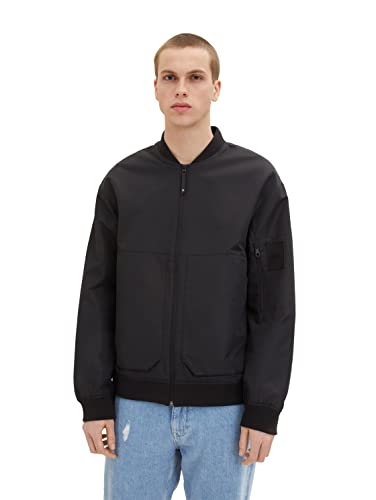 TOM TAILOR Denim Herren Jacke 1034850, 29999 - Black, XL von TOM TAILOR Denim