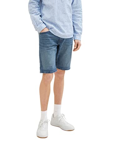 TOM TAILOR Denim Herren Regular Fit Jeans Bermuda Shorts von TOM TAILOR Denim