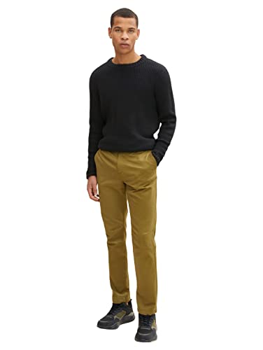 TOM TAILOR Denim Herren Jogger Hose 1029909, 28856 - Light Olive Green, M von TOM TAILOR Denim