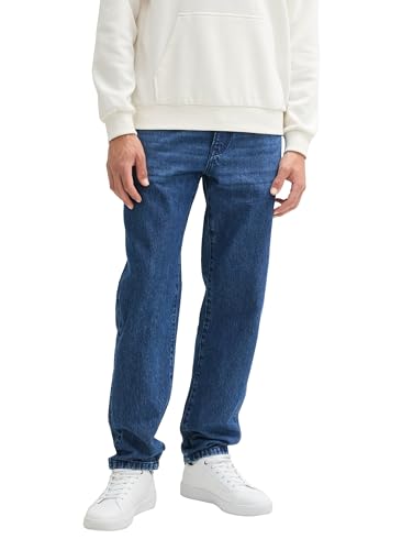 TOM TAILOR Denim Herren Loose Fit Jeans,10119 - Used Mid Stone Blue Denim, L von TOM TAILOR Denim
