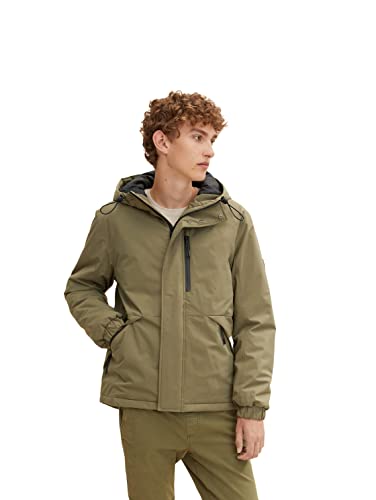 TOM TAILOR Denim Herren Outdoor Jacke 1032432, 10415 - Dusty Olive Green, L von TOM TAILOR Denim