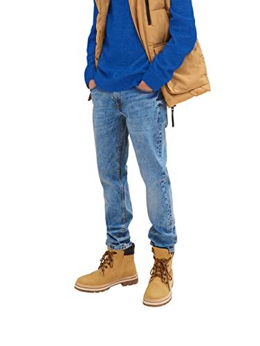 TOM TAILOR Denim Herren Piers Slim Jeans 1034110, 10118 - Used Light Stone Blue Denim, 31W / 32L von TOM TAILOR Denim