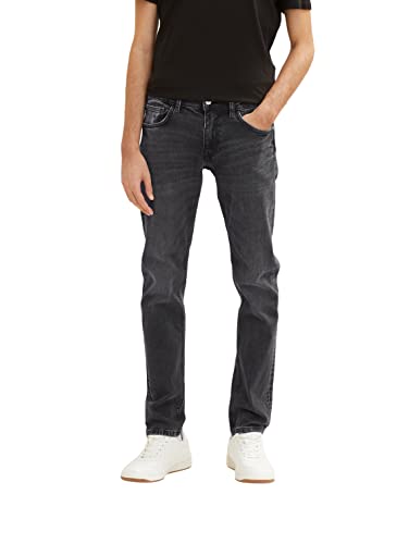 TOM TAILOR Denim Herren Piers Slim Jeans 1034110, 10219 - Used Mid Stone Grey Denim, 27W / 32L TOM TAILOR Denim Herren Piers Slim Jeans 1034110, 10219 - Used Mid Stone Grey Denim, 27W / 32L von TOM TAILOR Denim