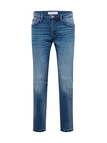 TOM TAILOR Denim Herren Piers Slim Jeans aus nachhaltiger Baumwolle 1029326, 10119 - Used Mid Stone Blue Denim, 28W / 34L TOM TAILOR Denim Herren Piers Slim Jeans aus nachhaltiger Baumwolle 1029326, 10119 - Used Mid Stone Blue Denim, 28W / 34L von TOM TAILOR Denim