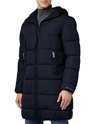 TOM TAILOR Denim Herren Puffer Parka mit Kapuze 1032430, 10668 - Sky Captain Blue, XXL von TOM TAILOR Denim