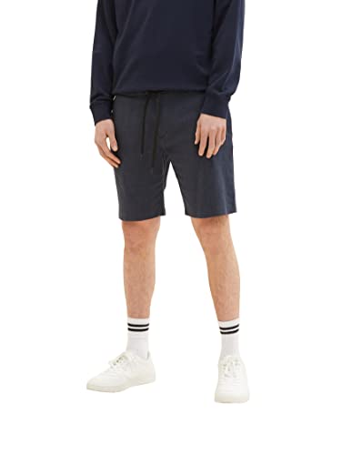 TOM TAILOR Denim Herren Regular Fit Chino Bermuda Shorts mit Stretch 31048 - Navy Blue Structure XS TOM TAILOR Denim Herren Regular Fit Chino Bermuda Shorts mit Stretch 31048 - Navy Blue Structure XS von TOM TAILOR Denim