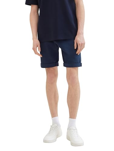 TOM TAILOR Denim Herren Regular Fit Washed Chino Hose, 34732 - navy mini houndstooth, L TOM TAILOR Denim Herren Regular Fit Washed Chino Hose, 34732 - navy mini houndstooth, L von TOM TAILOR Denim