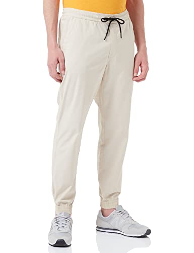 TOM TAILOR Denim Herren Relaxed Jogger Hose 1031433, 10336 - Light Cashew Beige, L von TOM TAILOR Denim