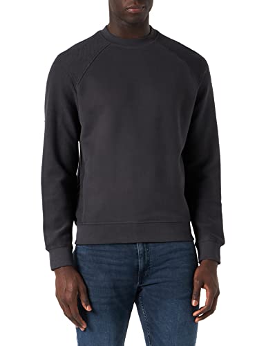 TOM TAILOR Denim Herren Sweater mit Struktur 1034100, 29476 - Coal Grey, XXL von TOM TAILOR Denim