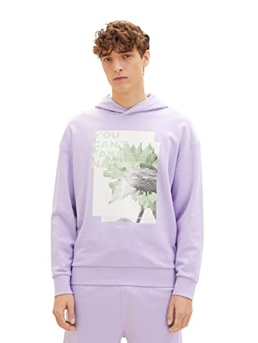 TOM TAILOR Denim Herren Sweatshirt 1035672, 31042 - Lilac Vibe, L von TOM TAILOR Denim