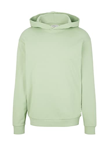 TOM TAILOR Denim Herren Sweatshirt 1035677, 31038 - Placid Green, S von TOM TAILOR Denim