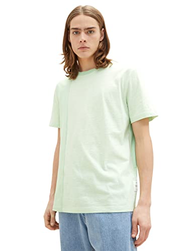 TOM TAILOR Denim Herren T-Shirt 1035610, 31038 - Placid Green, S von TOM TAILOR Denim