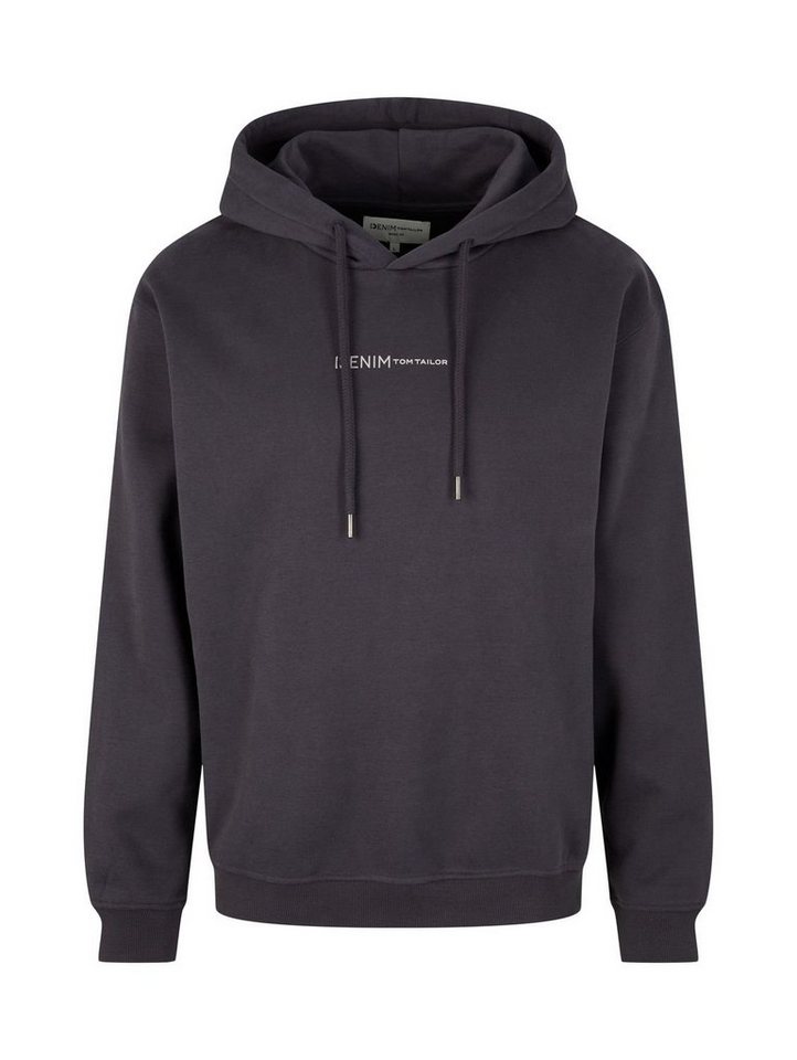 TOM TAILOR Denim Hoodie PRINT aus Baumwollmix von TOM TAILOR Denim