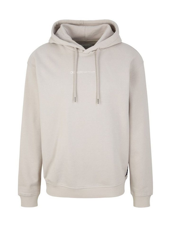 TOM TAILOR Denim Hoodie PRINT aus Baumwollmix von TOM TAILOR Denim