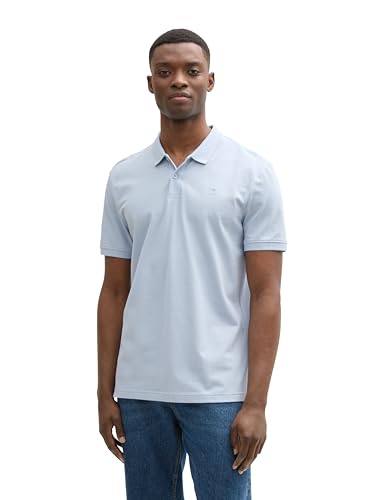 TOM TAILOR Denim Hoodie Sweatjacke mit Logo-Print, beige Abbey Stone, M von TOM TAILOR Denim