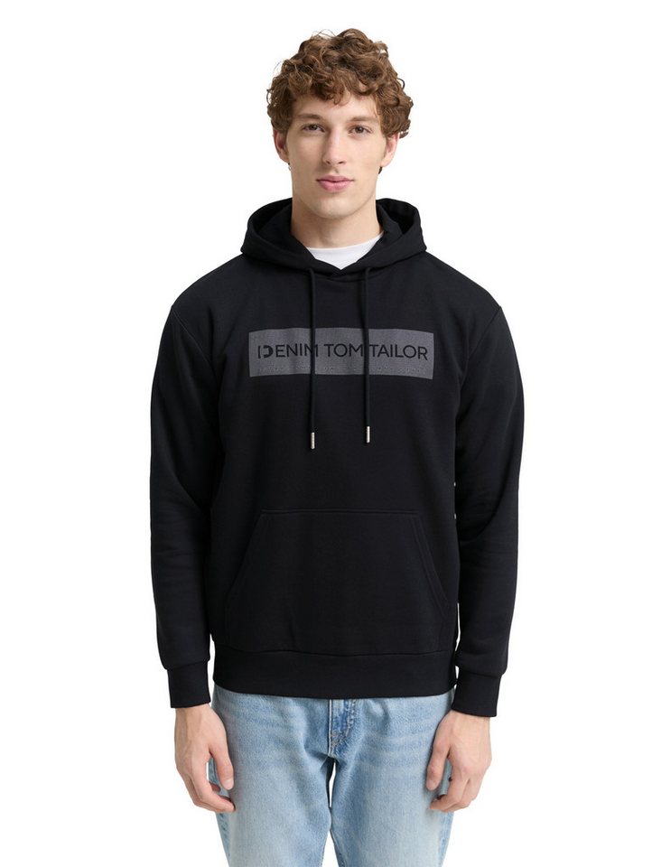 TOM TAILOR Denim Hoodie mit Logo Print von TOM TAILOR Denim