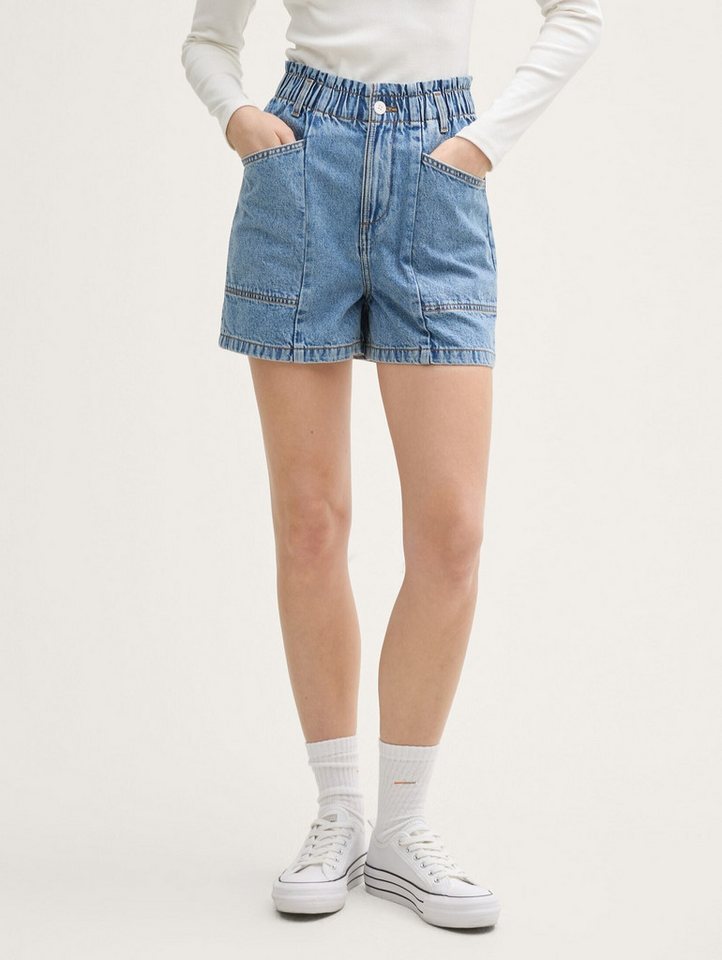 TOM TAILOR Denim Jeansshorts Jeanshosen TTLINOU WIDE Jeans Shorts von TOM TAILOR Denim