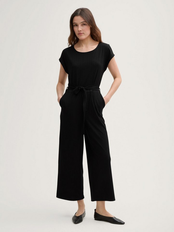 TOM TAILOR Denim Jumpsuit Jumpsuit mit Rippstruktur Jumpsuit mit Rippstruktur von TOM TAILOR Denim