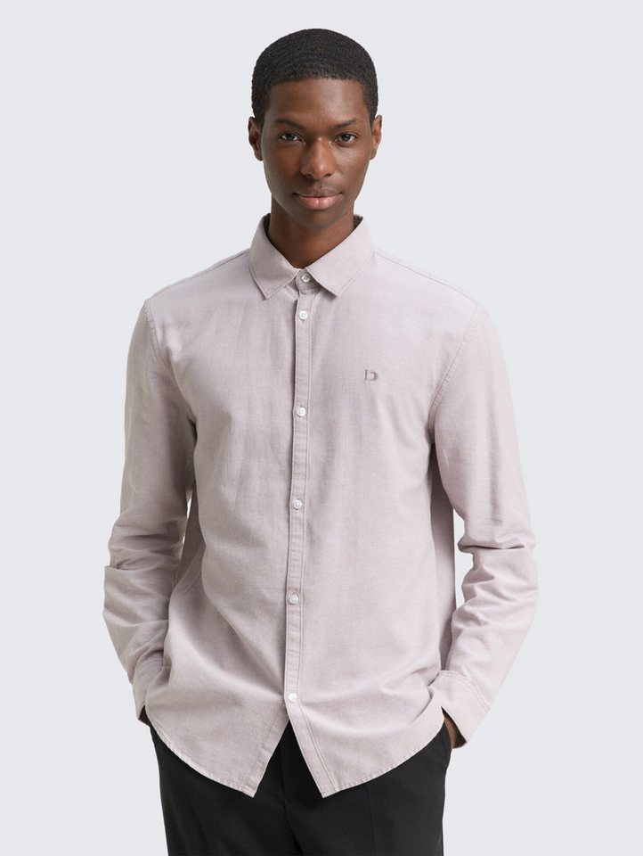 TOM TAILOR Denim Langarmhemd Regular Fit Hemd mit Logo-Stickerei Regular Fit Hemd mit Logo-Stickerei TOM TAILOR Denim Langarmhemd Regular Fit Hemd mit Logo-Stickerei Regular Fit Hemd mit Logo-Stickerei von TOM TAILOR Denim