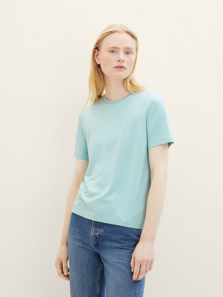 TOM TAILOR Denim Langarmshirt Basic T-Shirt von TOM TAILOR Denim