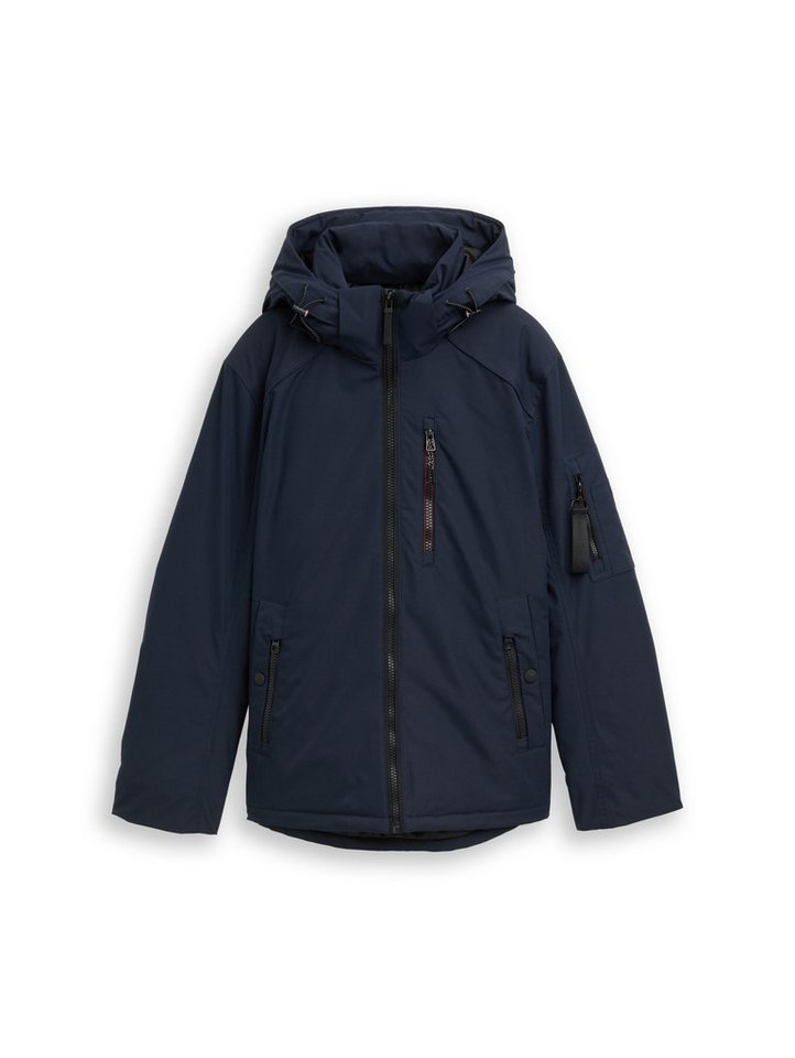 TOM TAILOR Denim Langjacke padded jacket with hood von TOM TAILOR Denim