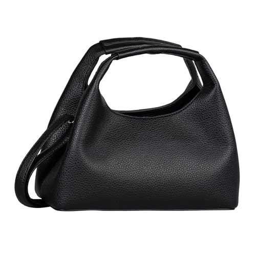 TOM TAILOR Denim Leana Damen Umhängetasche Crossbody Bag Mittelgroß Schwarz von TOM TAILOR Denim