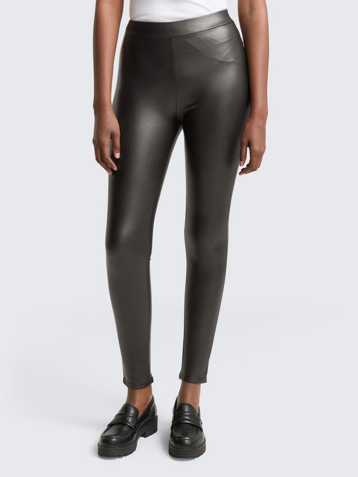 TOM TAILOR Denim Leggings Hosen & Chino Leggings in Lederoptik von TOM TAILOR Denim