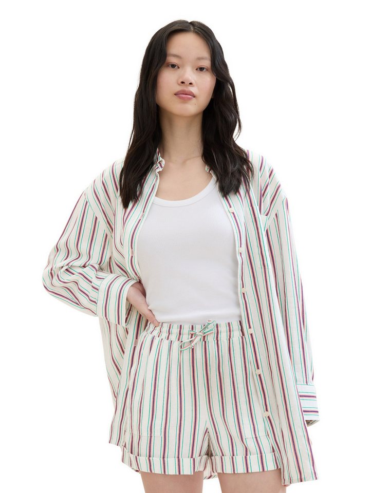 TOM TAILOR Denim Longbluse mit Streifenmuster von TOM TAILOR Denim